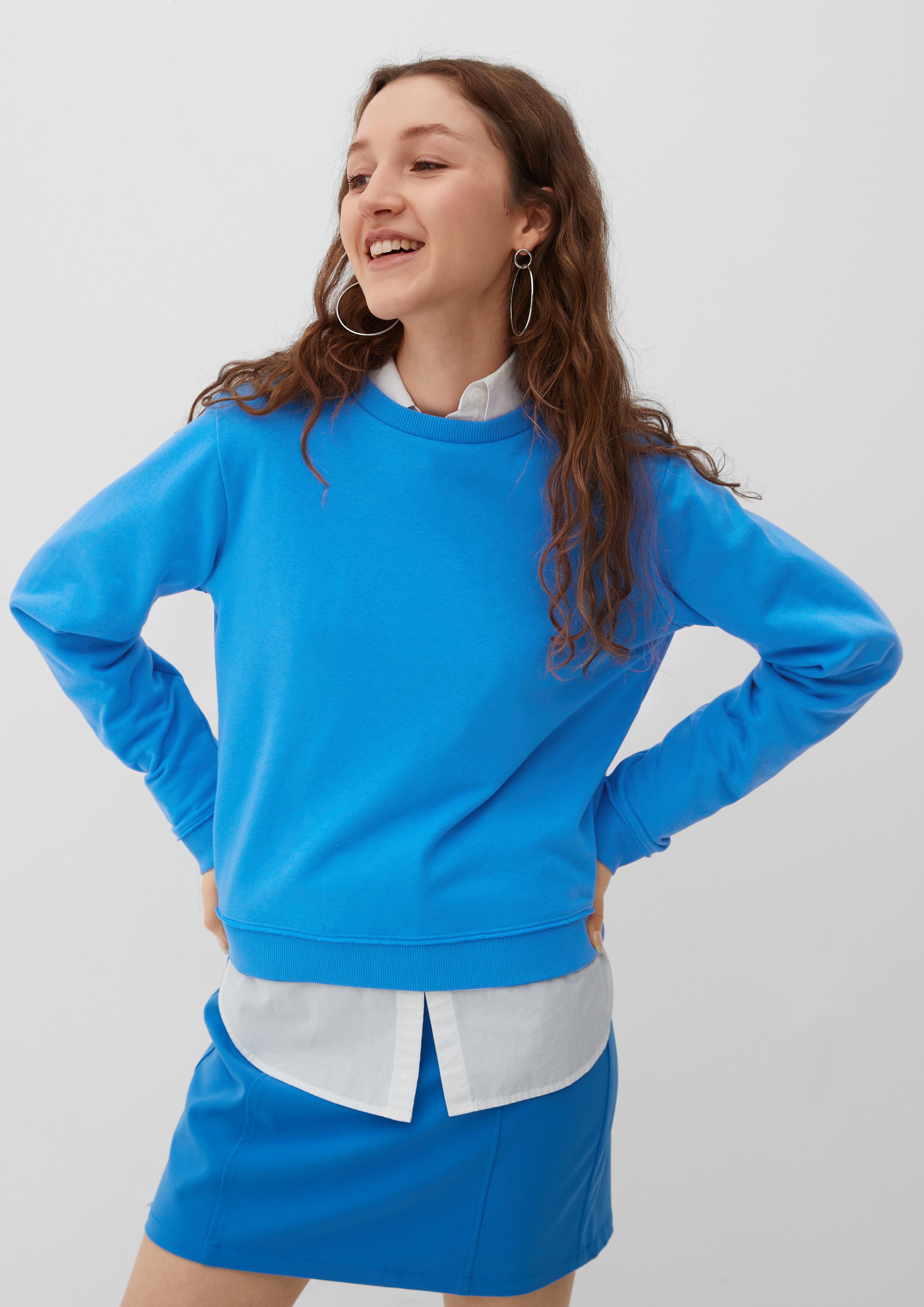 Sweatshirt mit offenem Saum  2127905-5547