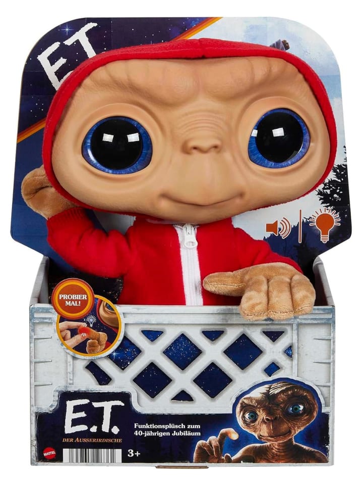 Mattel Plüschfigur - E.T. (28cm) Plüschtier mit Licht und Sound in mehrfarbig günstig kaufen onesize
