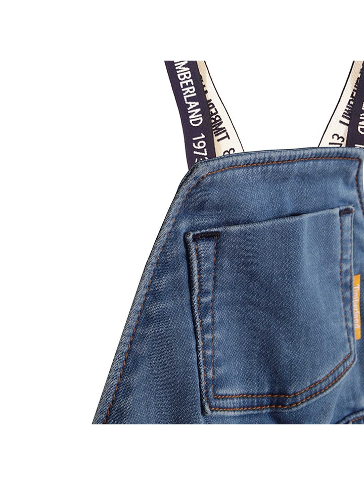Timberland Jeans-Latzshorts in Blau günstig kaufen
