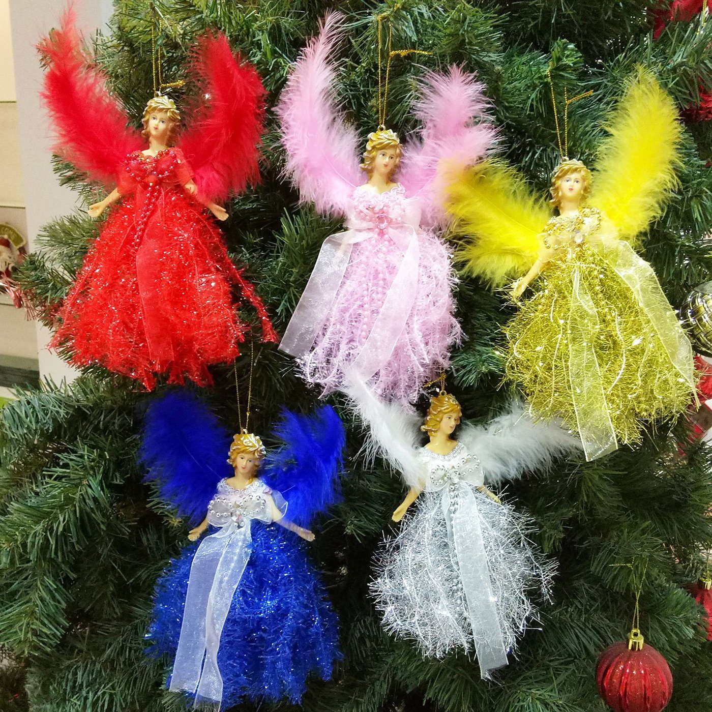 ZanMax Christbaumschmuck Weihnachtsdeko Christbaumschmuck Engel (1-tlg)