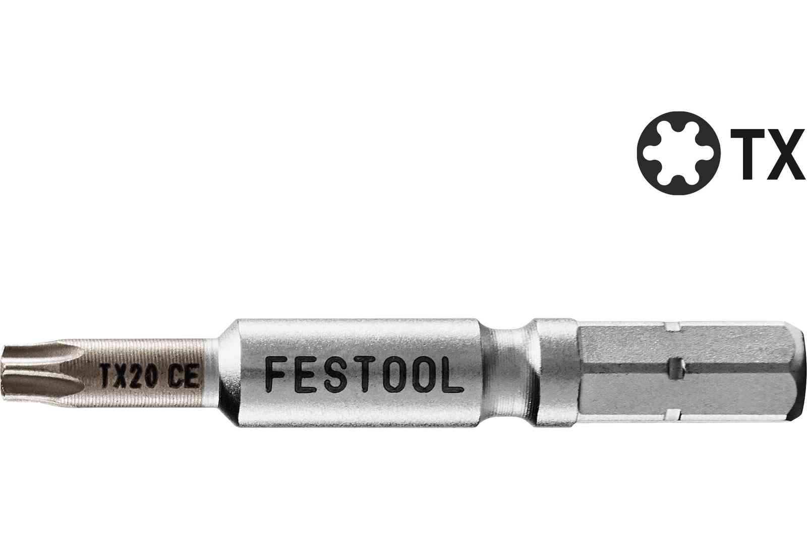Festool-tarvikkeet 205080 Bit TX 20-50 CENTRO/2