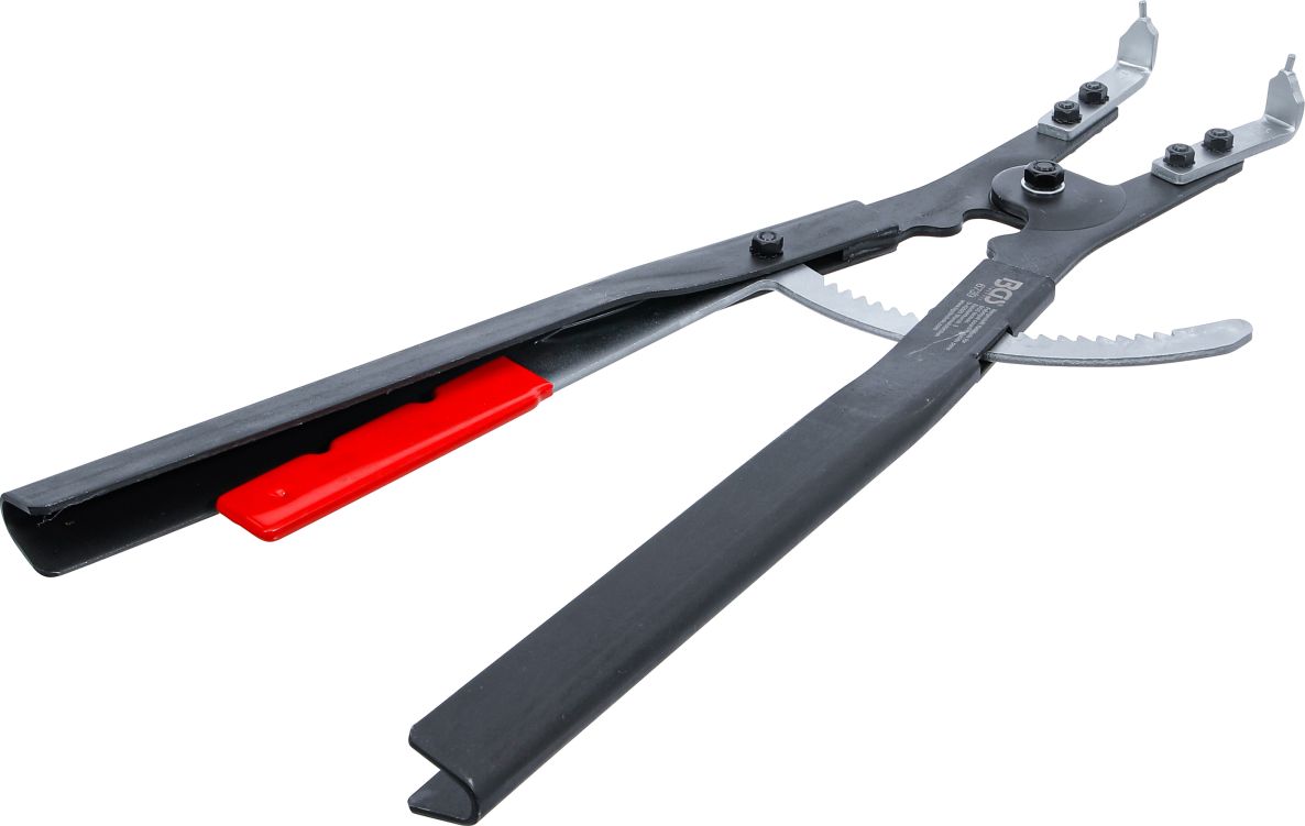 BGS 6739 Zakřivené kleště na pojistné kroužky pro vnější kroužky 500 mm
