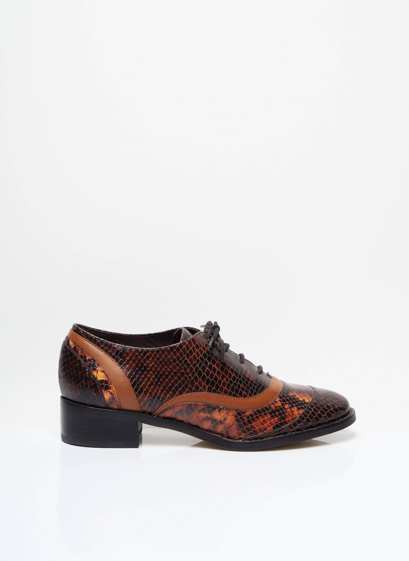Mellow Yellow Derby Femme couleur marron