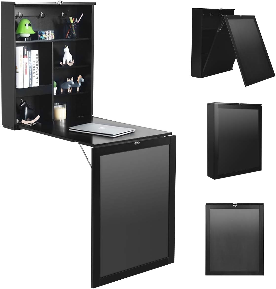 Costway COSTWAY Wandtisch klappbar, Wandklapptisch