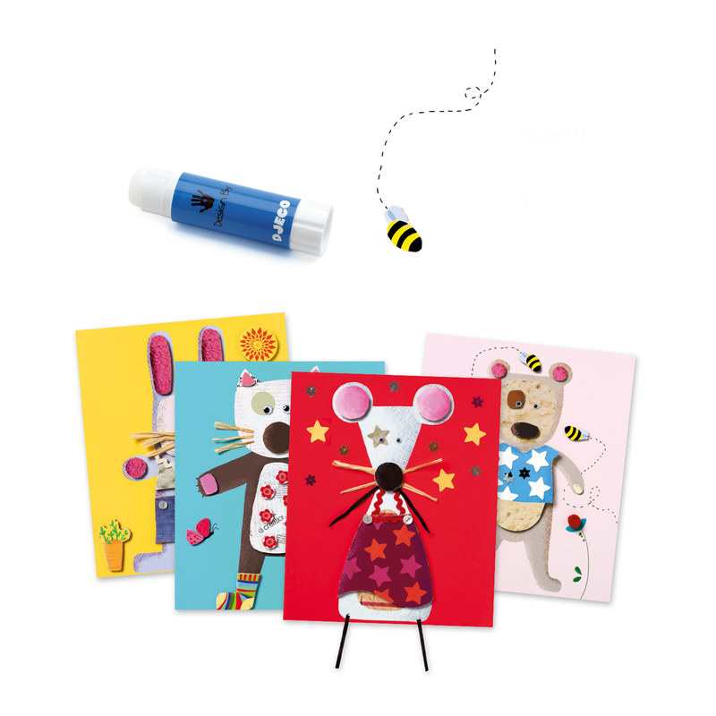 Coffret Collages des petits Djeco
