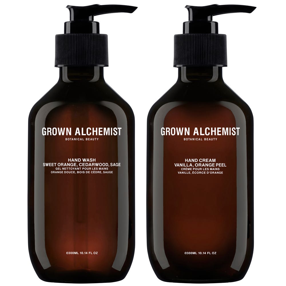 Grown Alchemist Hand Wash & Hand Cream Set