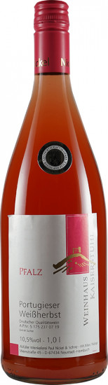 2021 Portugieser Weißherbst lieblich 1,0 L - Weinkellerei Paul Nickel & Söhne