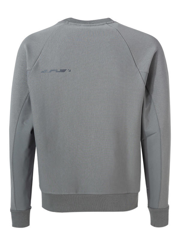 BOSS Green, Sweatshirt, Baumwolle, grau