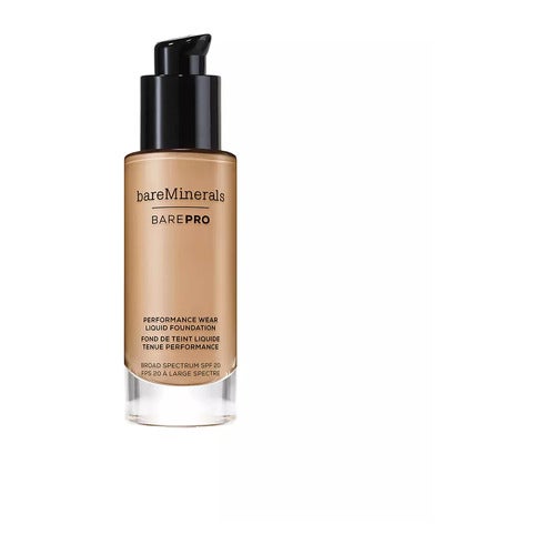 BareMinerals BarePro Performance Wear skystas makiažo pagrindas Fawn 17 30 ml