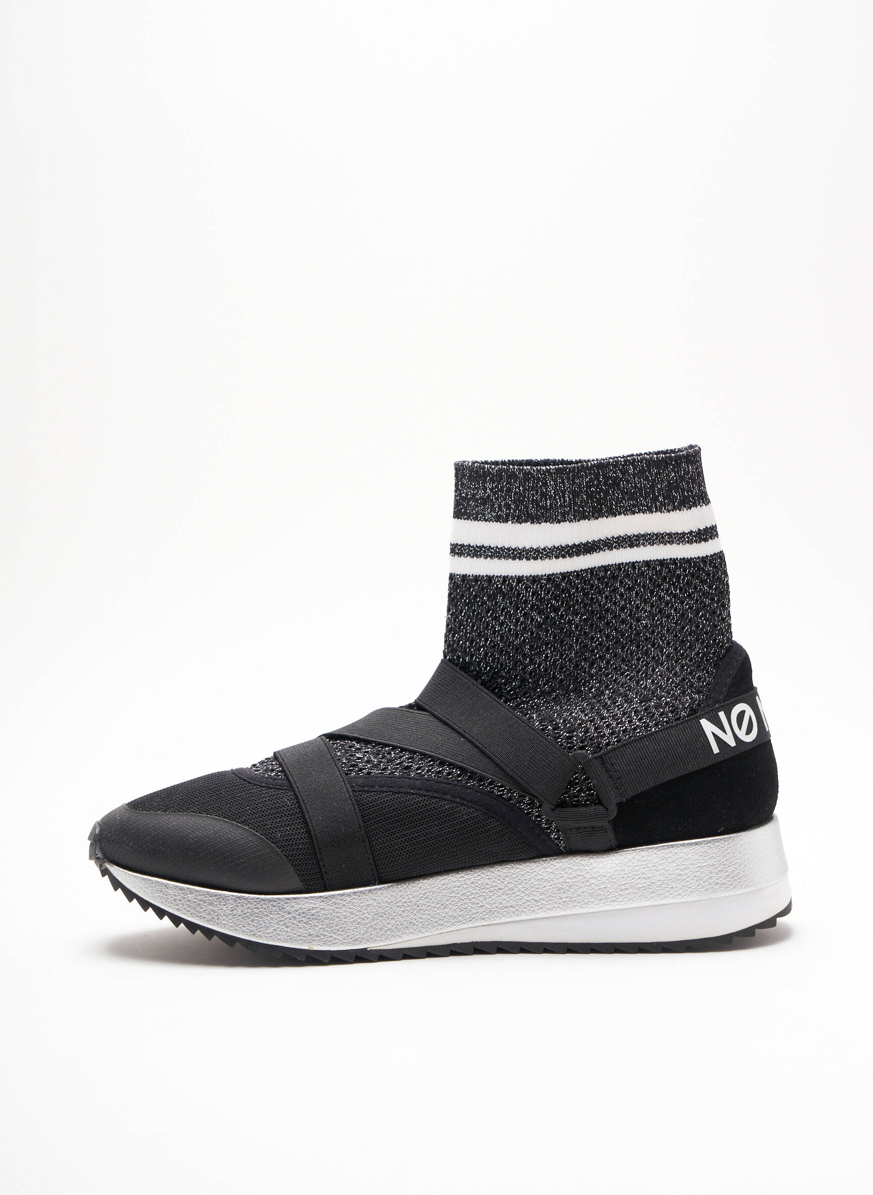No Name Baskets Femme couleur noir