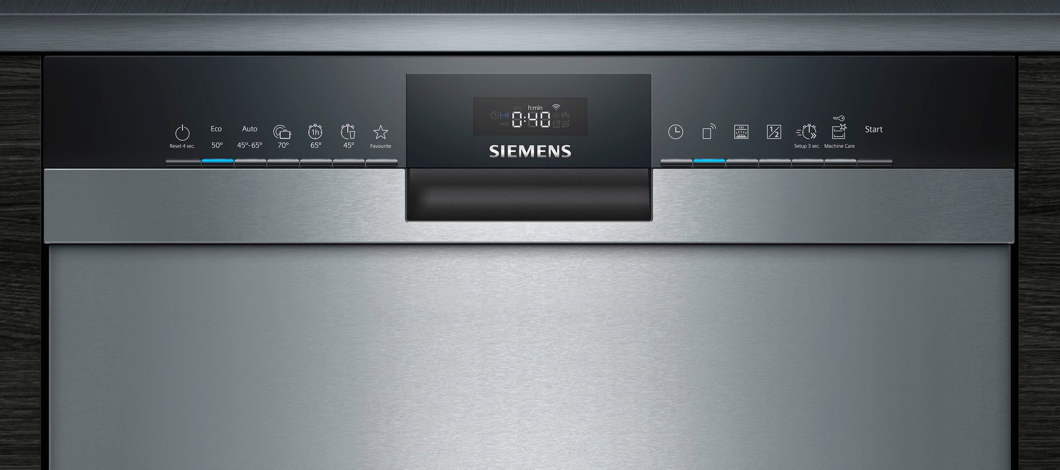 SIEMENS Unterbaugeschirrspüler iQ300, SN43ES15BE, 13 Maßgedecke