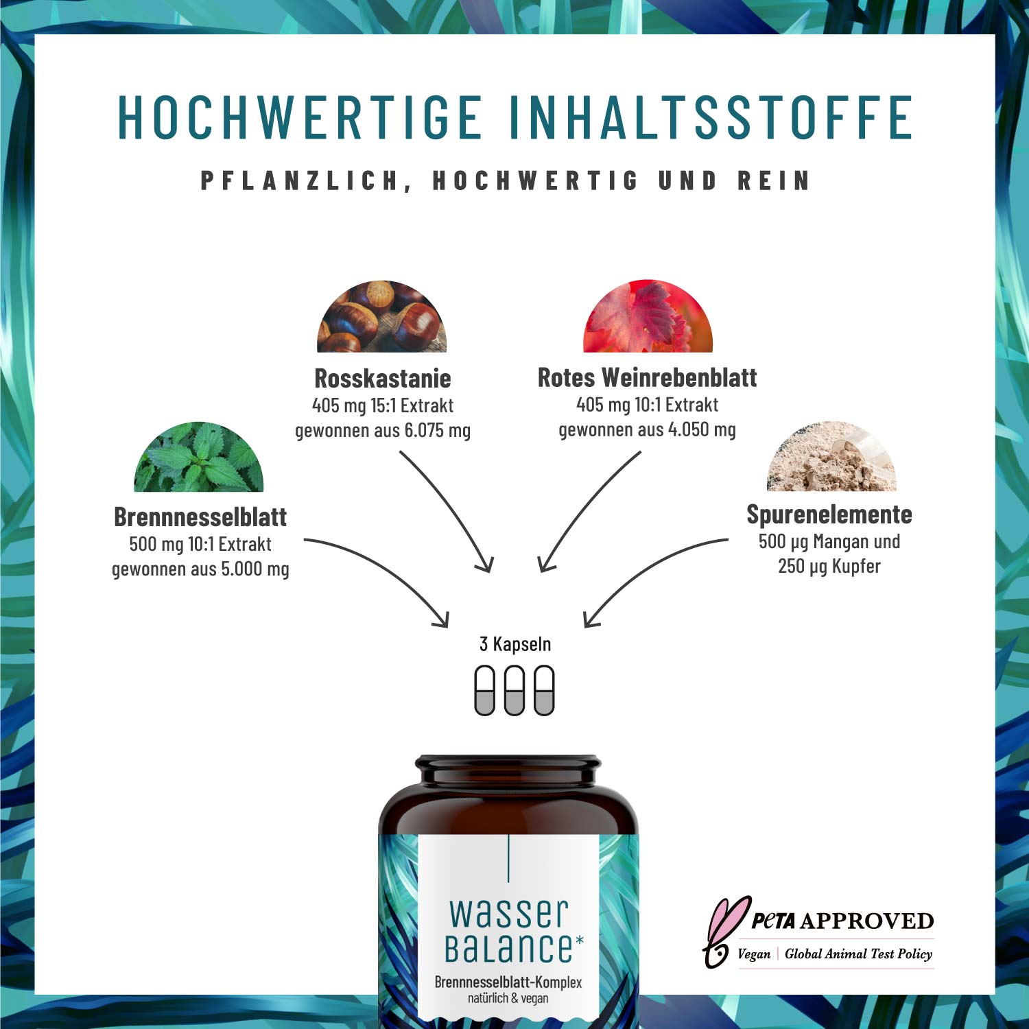 Brennnesselblatt Komplex - Wasserbalance - NATURTREU®