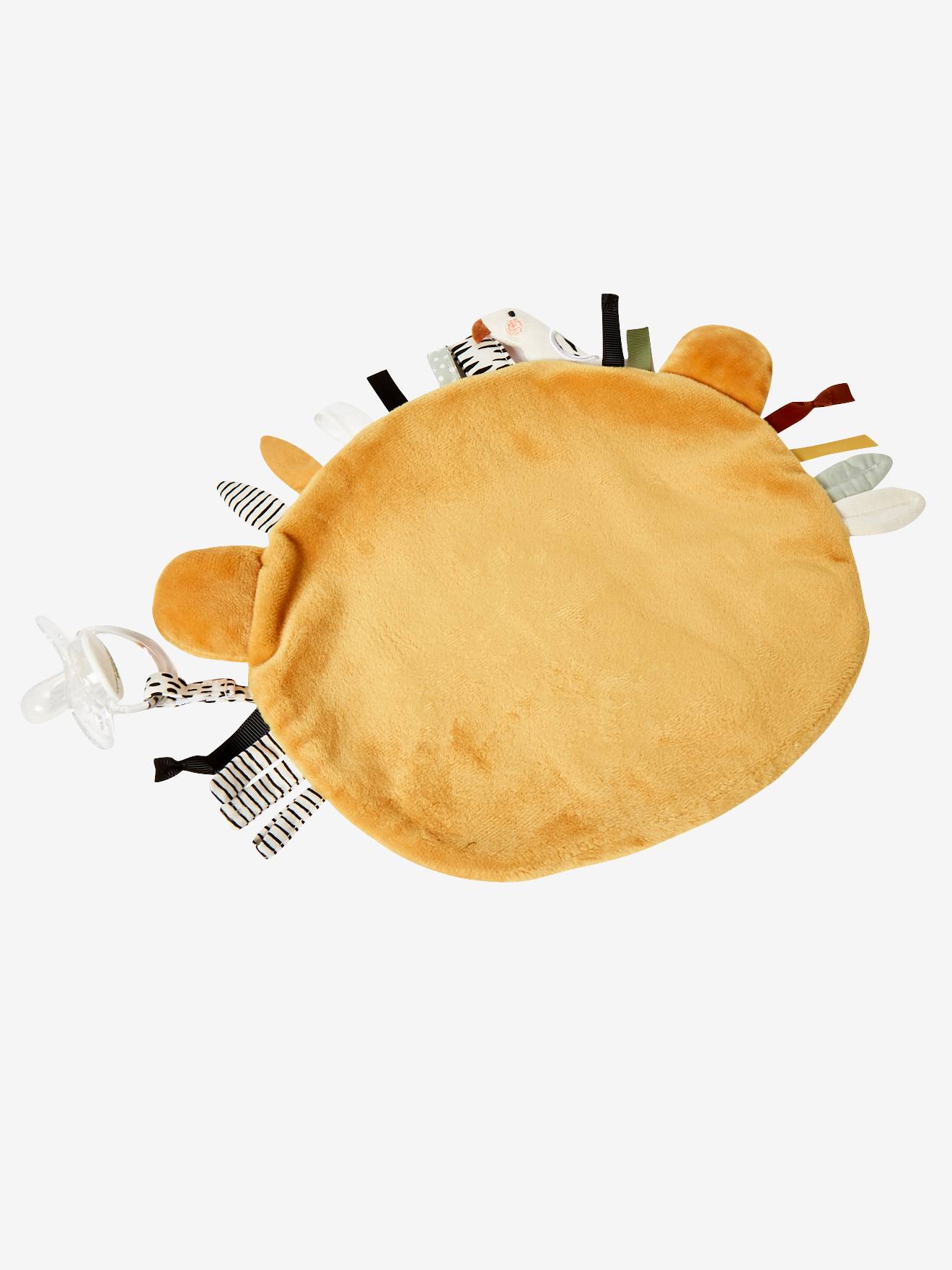 Doudou plat Tanzanie orange