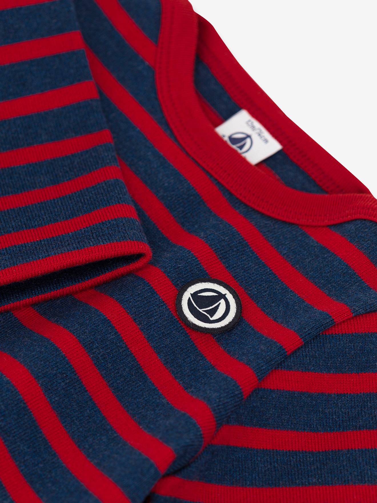 Petit Bateau Baby Ringelshirt PETIT BATEAU - blau