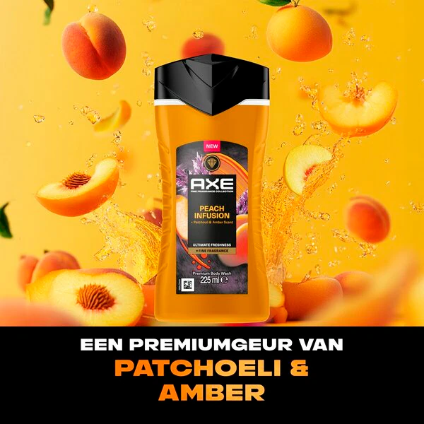 Ax Fine Fragrance Peach Infusion Bagnoschiuma 225ml
