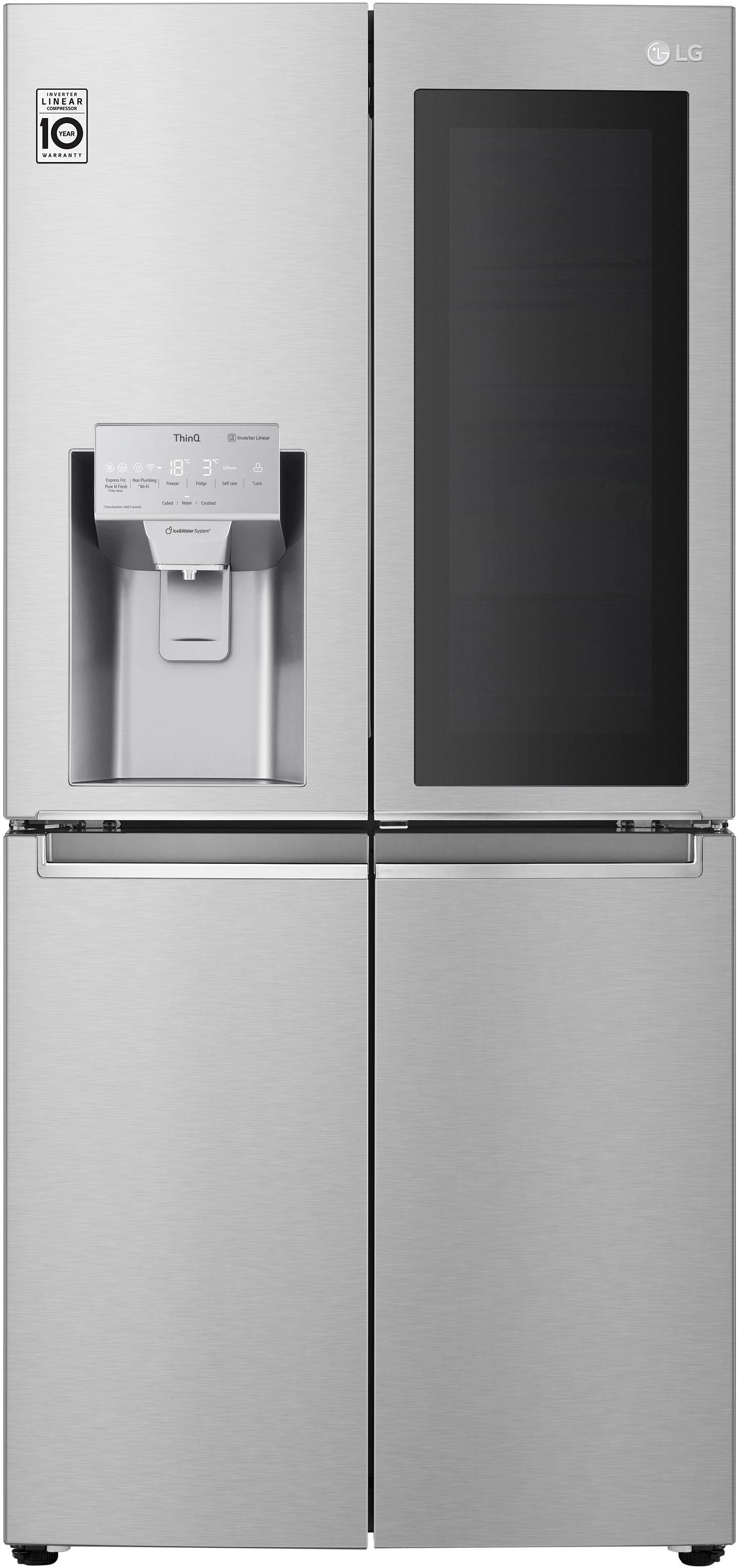LG Multi Door GMX844BSBF, 178,7 cm hoch, 83,5 cm breit, InstaView™