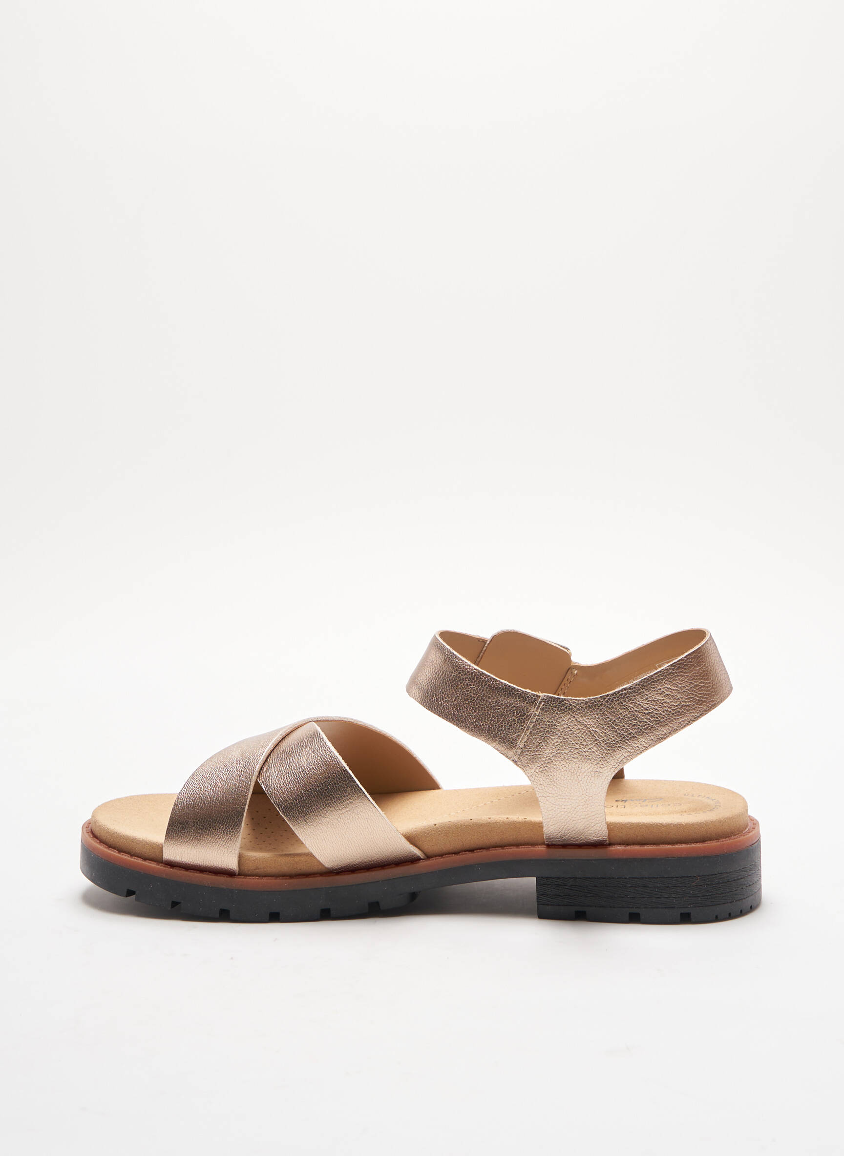 Clarks Sandales Nu Pieds Femme couleur gris