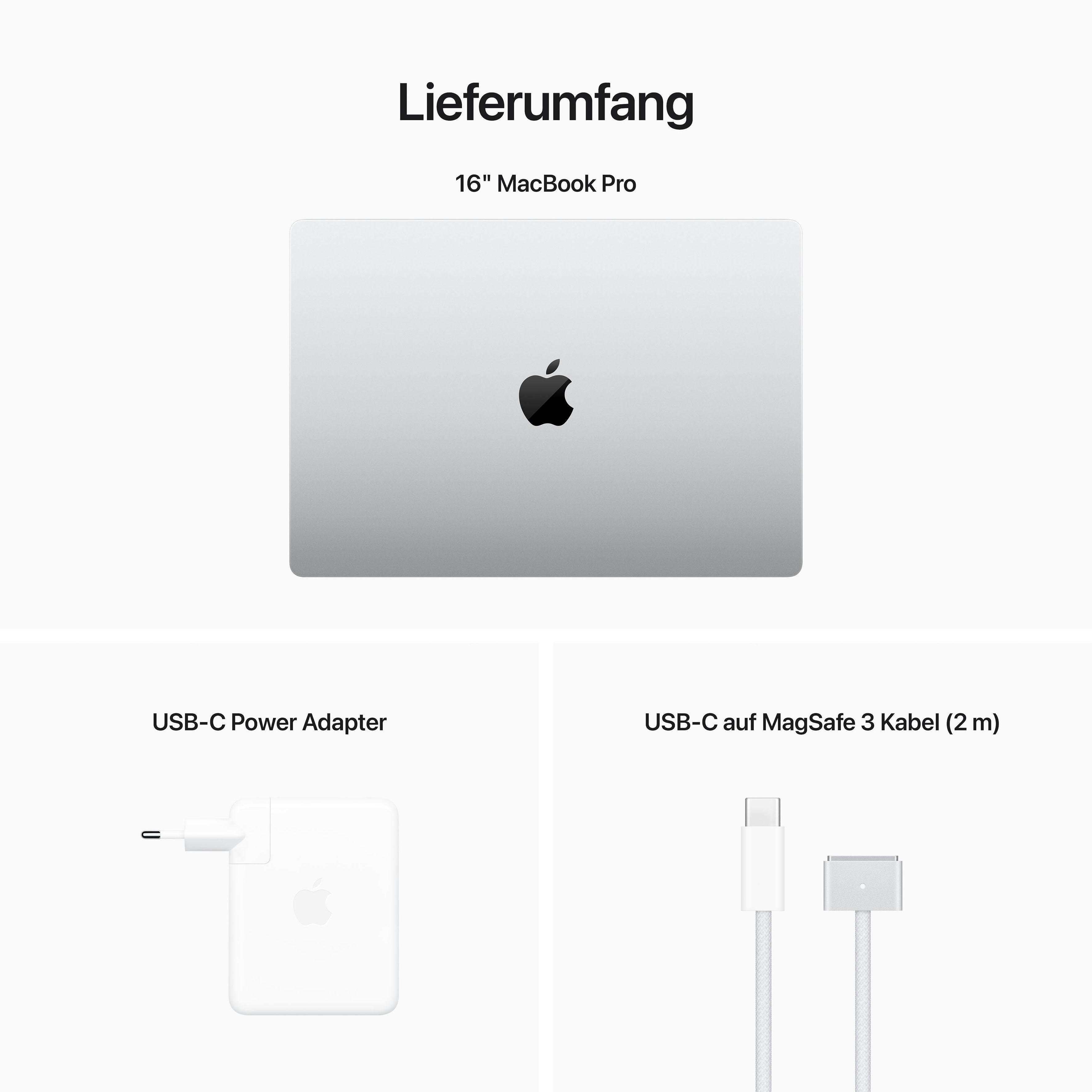 Apple MacBook Pro Notebook (41,05 cm/16 Zoll, Apple M2, M2, 512 GB SSD)