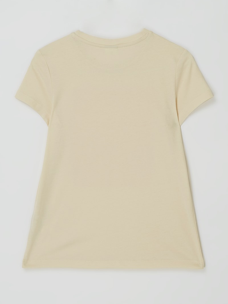 T-Shirt mit Print in offwhite