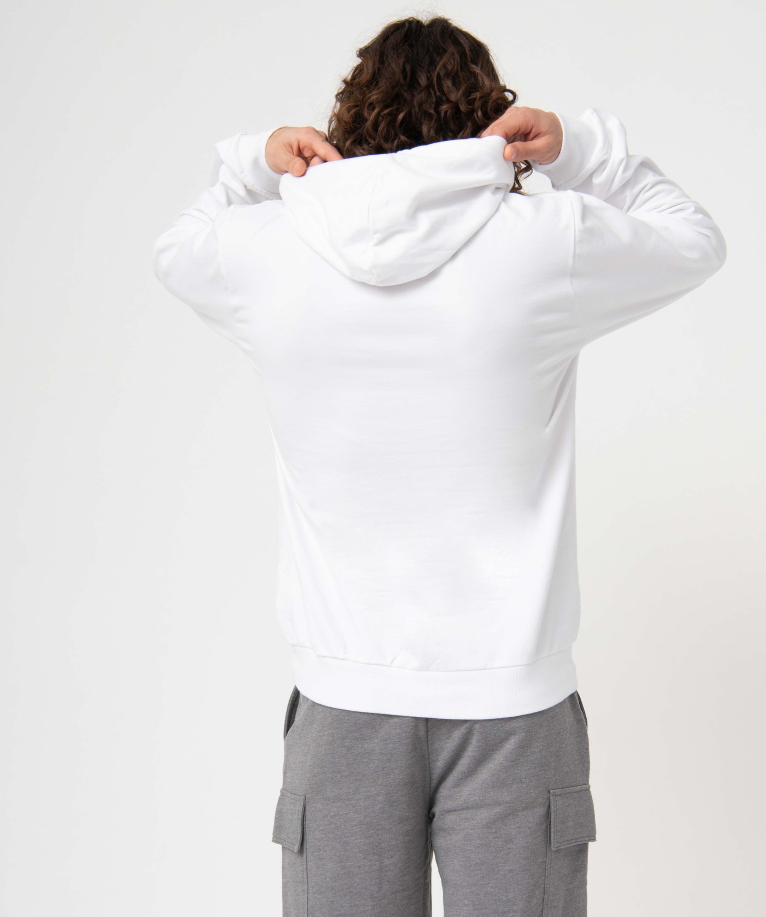 Sweat homme en molleton doux imprimé - Warner Bros blanc | GEMO