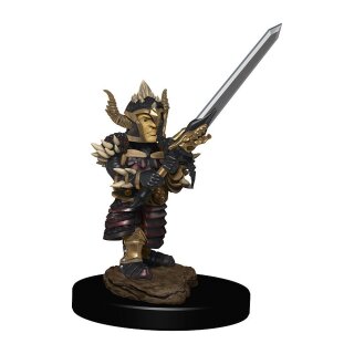 D&D Icons of the Realms Premium Miniatur vorbemalt Halfling Fighter Male