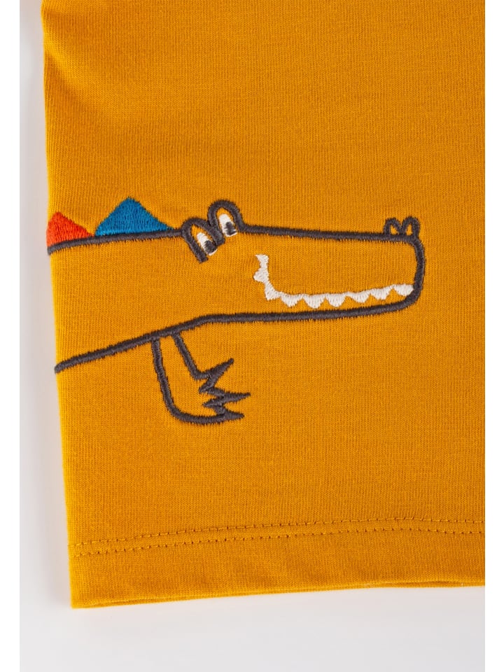 Sigikid T-Shirt Happy Crocodile in senfgelb günstig kaufen