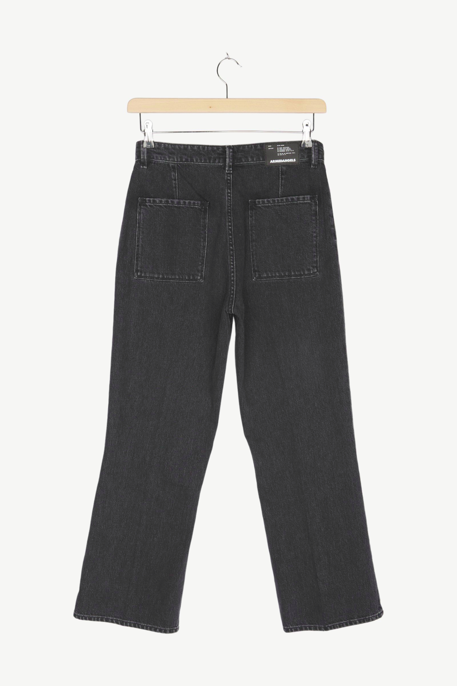 Flared Fit Ankle Denim aus Bio-Baumwolle