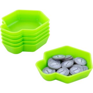 Feldherr Token-Tray: SHELL Expansion 6er Pack  - Grün
