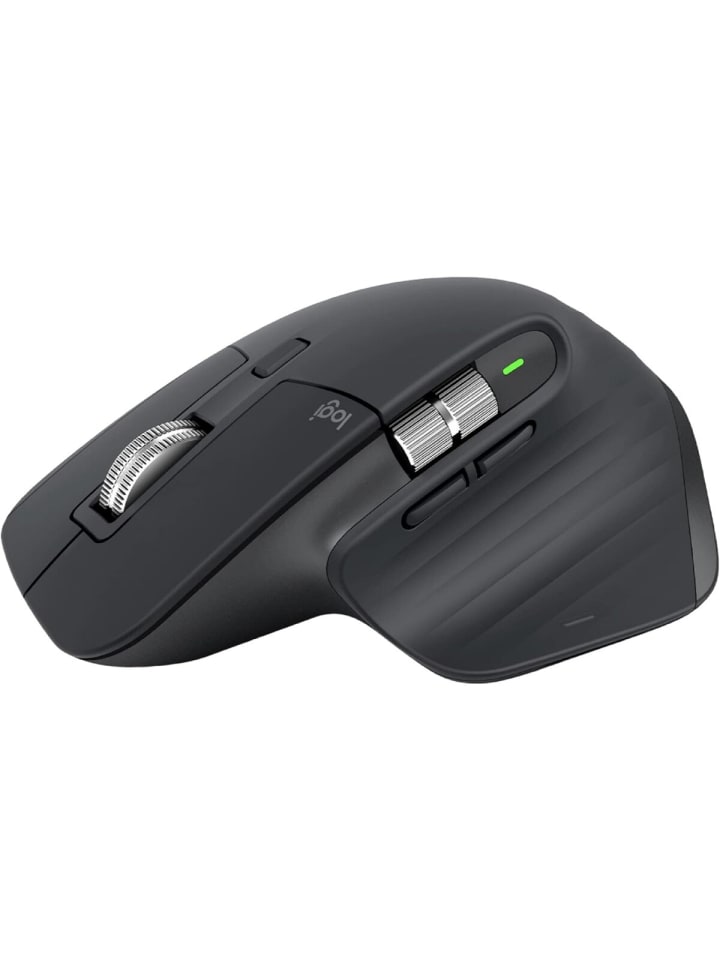 Logitech MX Master 3S die perfekte Maus für jeden Moment Ihres Workflows in Schwarz günstig kaufen onesize