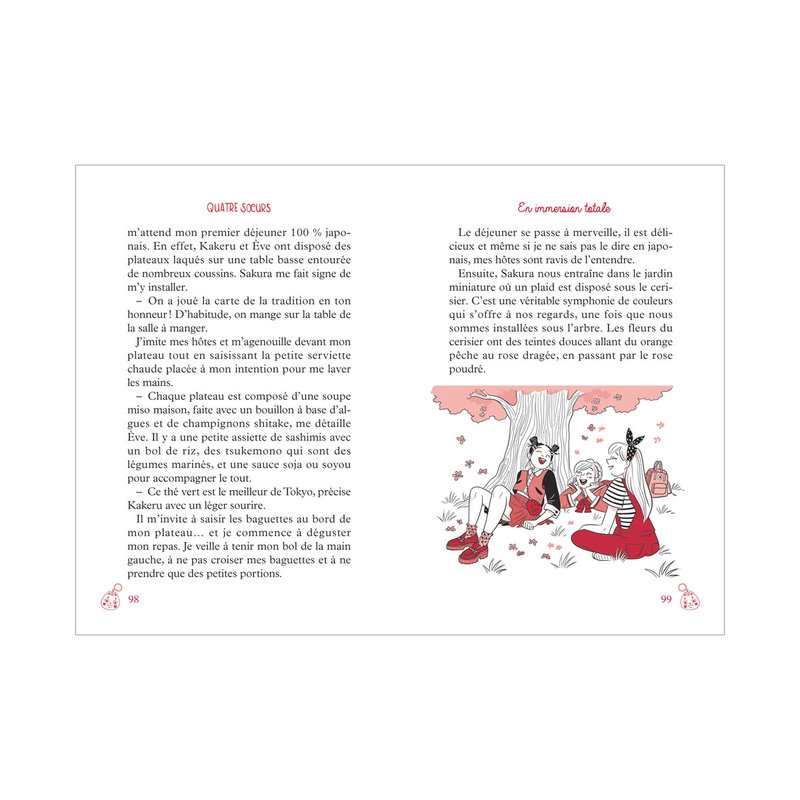 Livre Quatre soeurs à Tokyo - Rageot romans