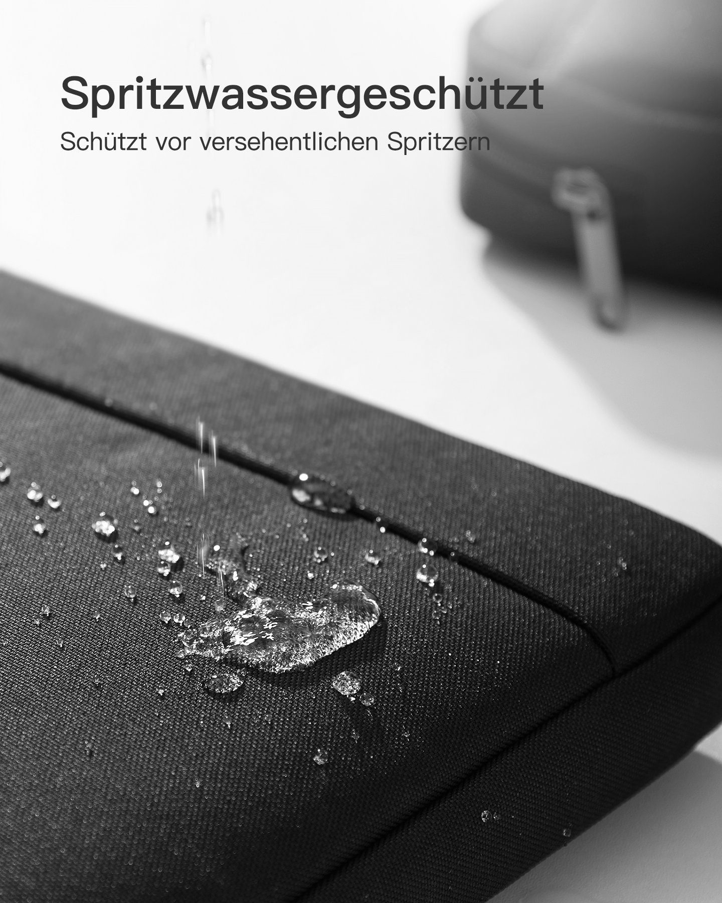 Inateck Laptoptasche 15-15.6 Zoll Notebook Schutztasche Aktentasche mit Zubehörtasche