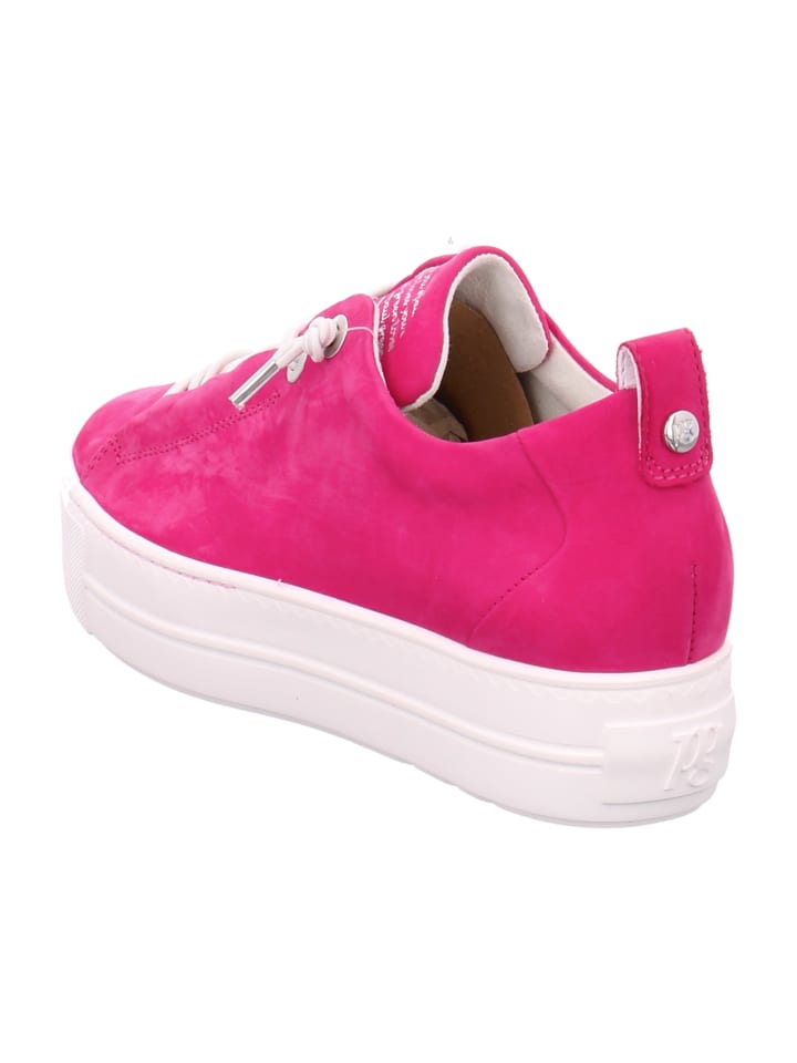 Paul Green Plateau Schnürschuhe in Pink günstig kaufen