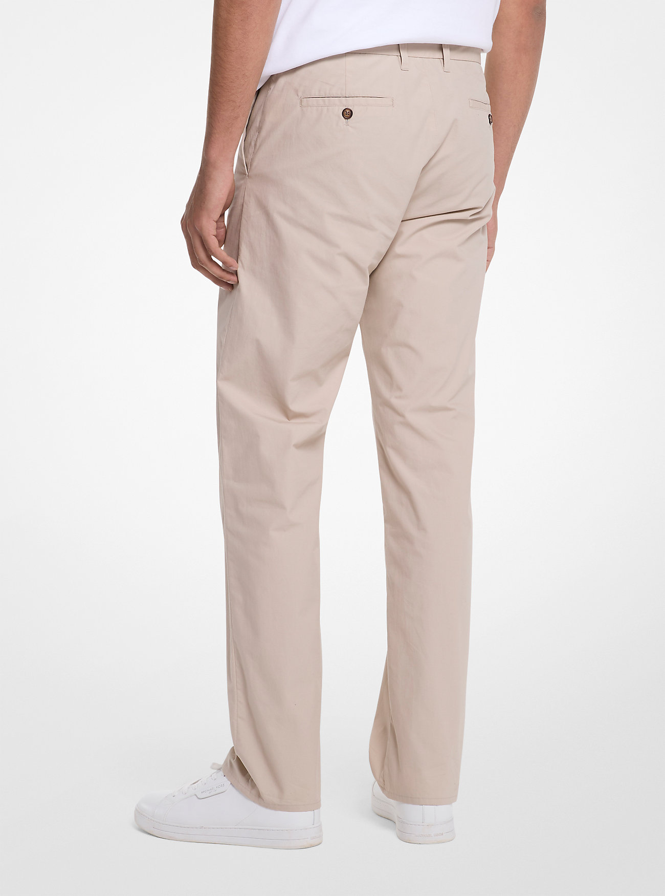 Spodnie chino Finn Straight-Fit Cotton - DUNE