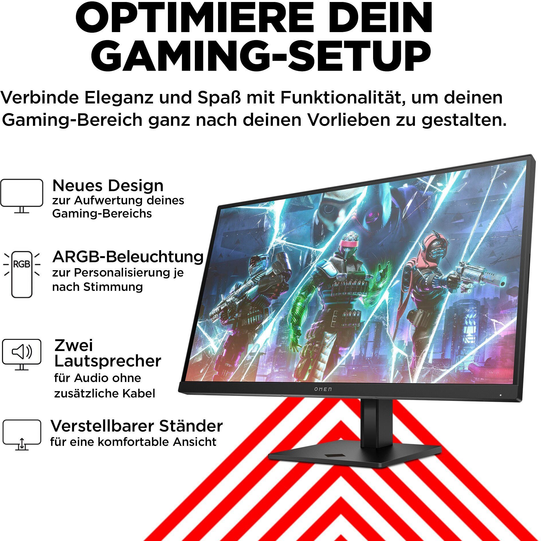 HP OMEN 27s (HSD-0160-A) Gaming-Monitor (69 cm/27 