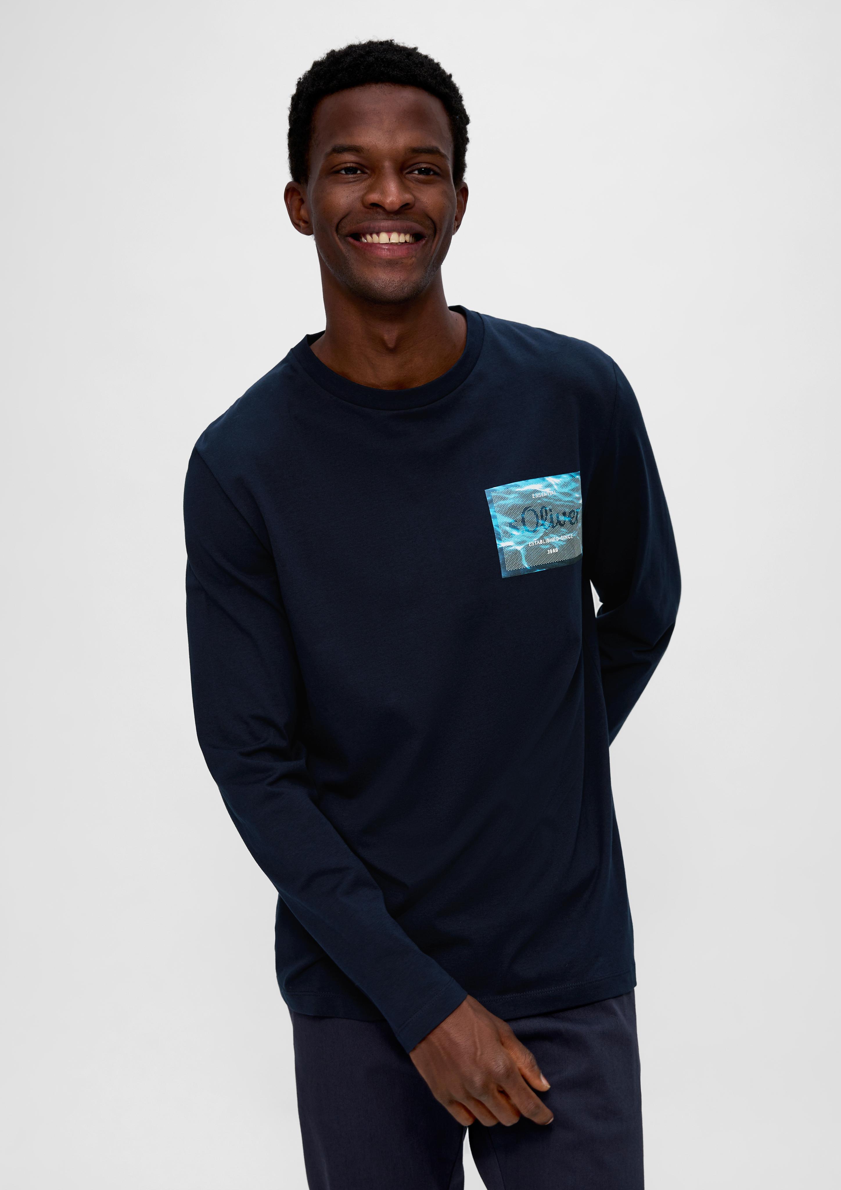 Longsleeve aus Baumwollstretch  2135693-59D1