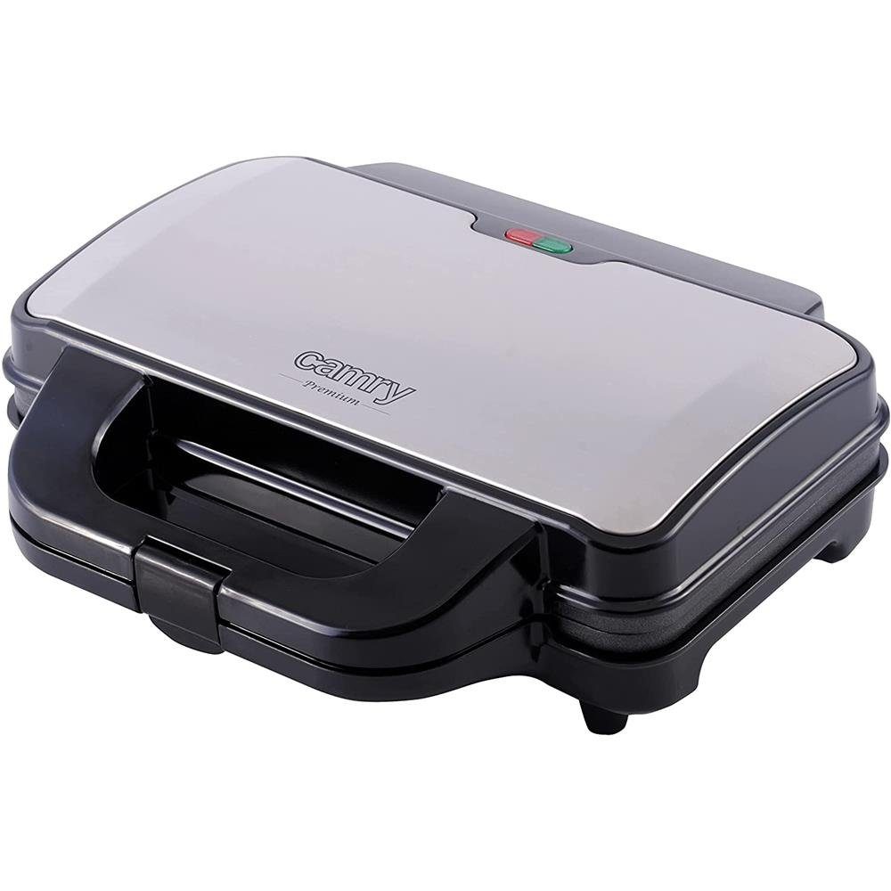 Camry Sandwichmaker CR 3054, XL, Kontaktgrill, Grillplatte, Toaster, für 2 große Sandwiches