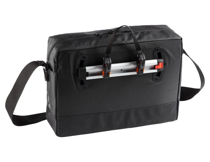 Vaude Fahrradtasche Cyclist Messenger Waxed L 15 Liter - Black