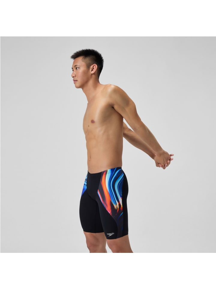 Speedo V-Cut Jammer chlorbeständig in schwarz günstig kaufen
