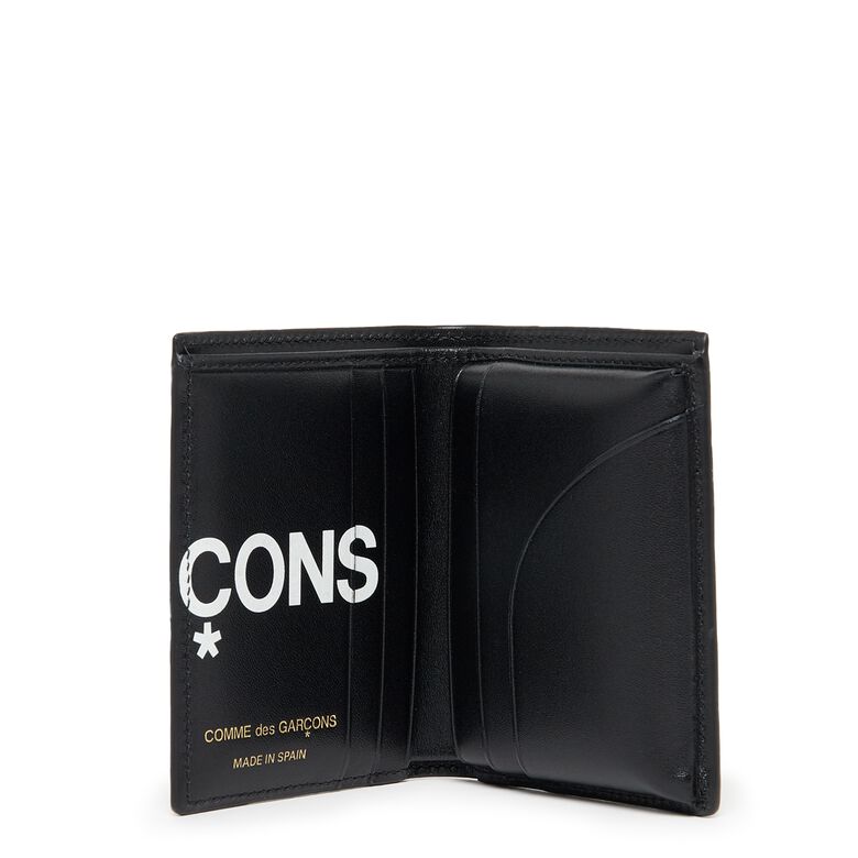 Comme des Garcons Wallet Huge Logo black