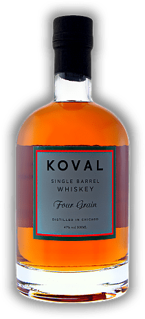 Koval Single Barrel Four Grain Whiskey Koval Single Barrel Four Grain Whiskey  0,5	 Liter - Vol 47%