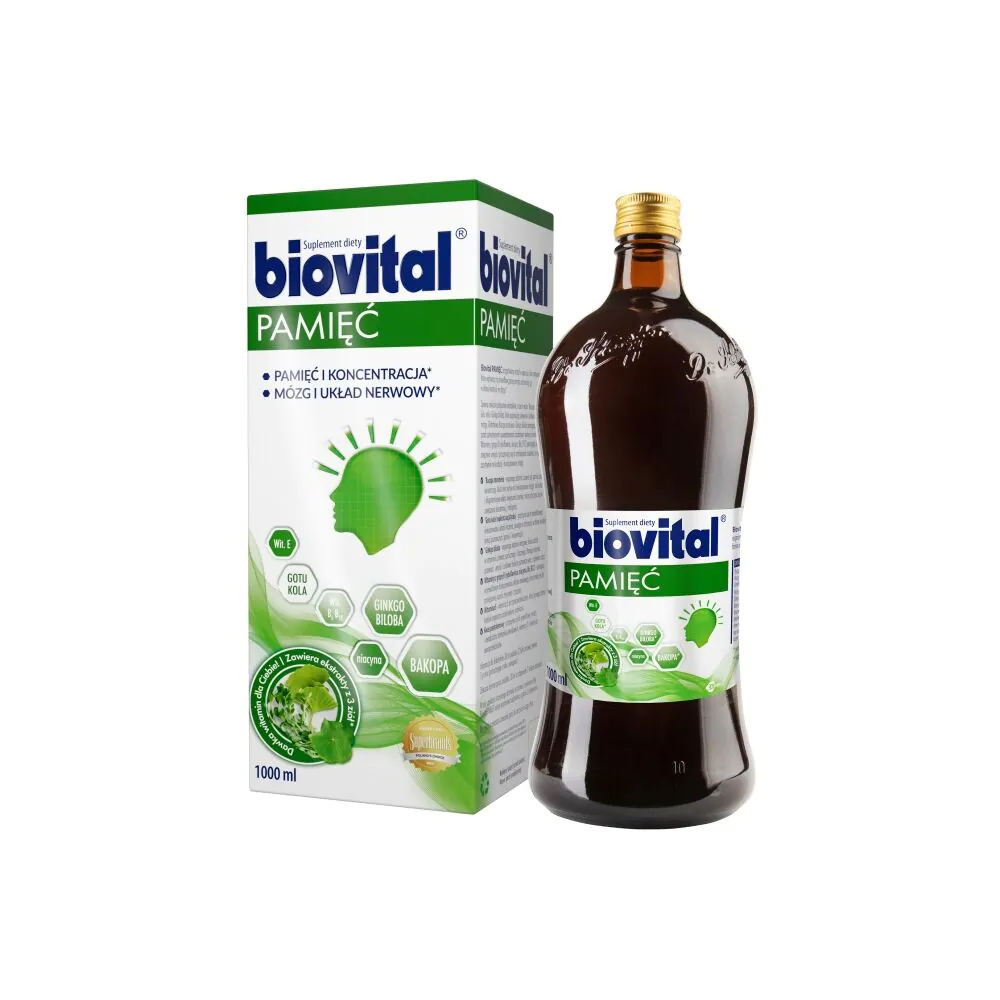 Biovital Memory, dodatak prehrani za pamćenje i koncentraciju, tekućina