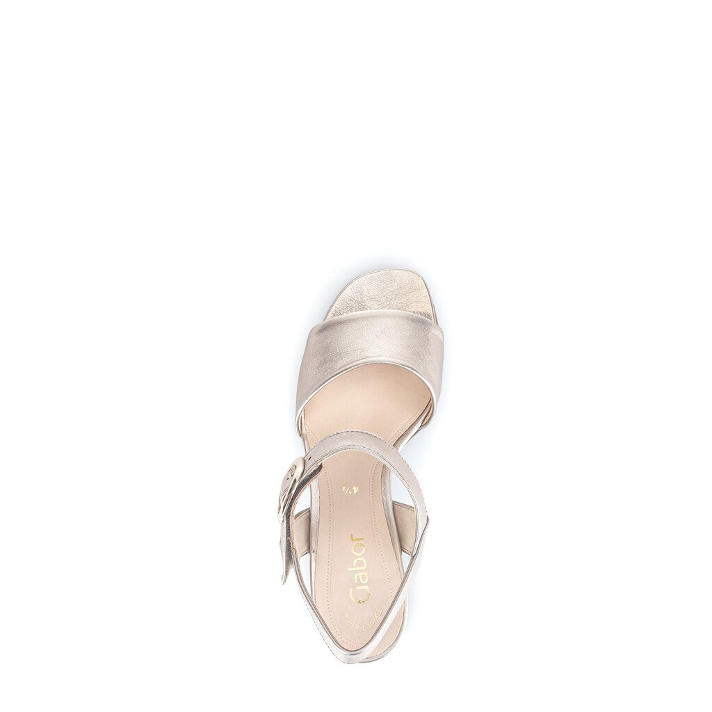 Gabor fashion Riemchensandale gold