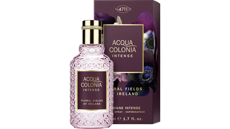 4711 ACQUA COLONIA Intense Floral Fields of Ireland, Eau de Cologne 50 ml
