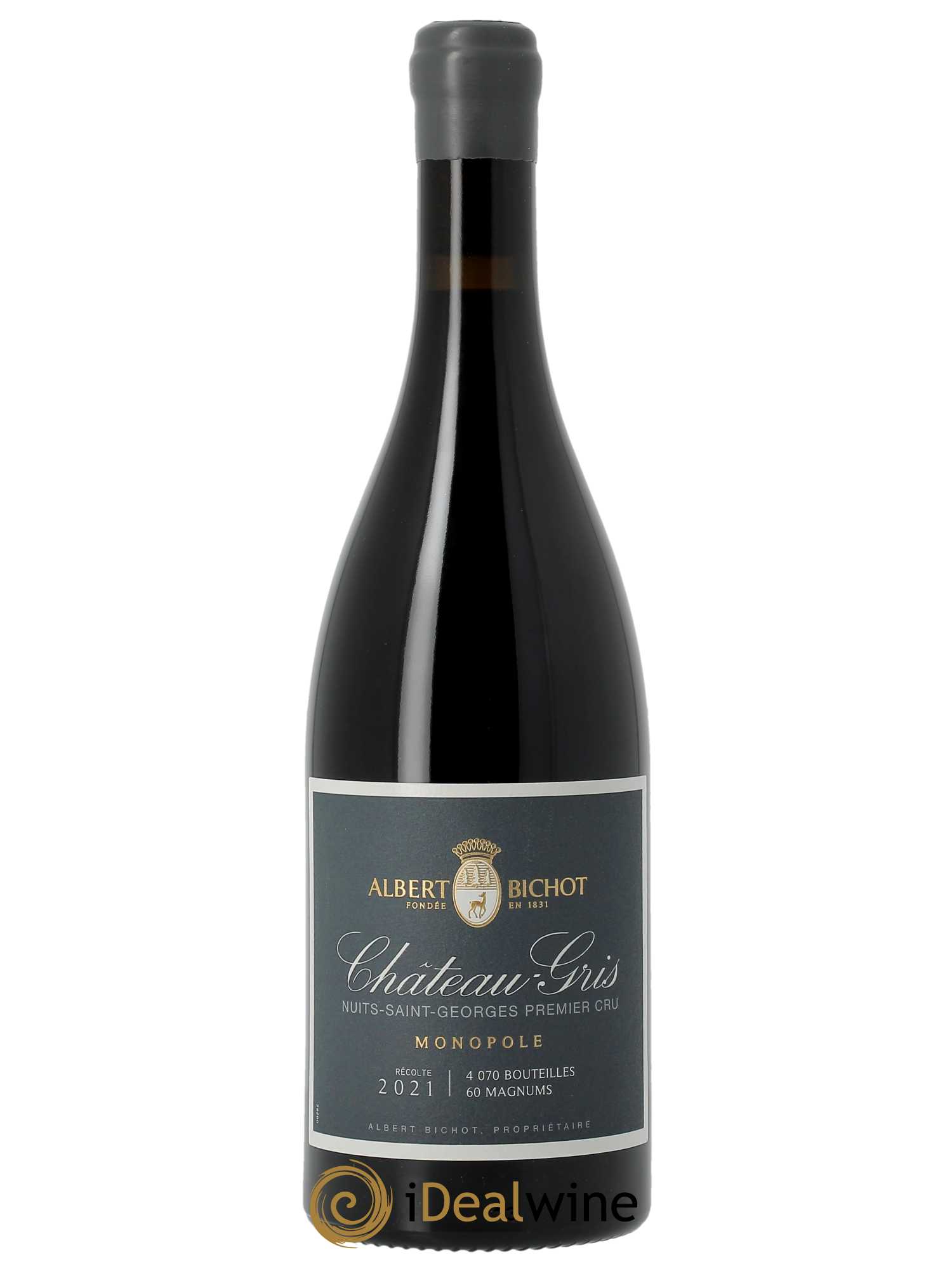 Nuits Saint-Georges 1er Cru Château Gris - Albert Bichot  2021 - Lot de 1 Bouteille