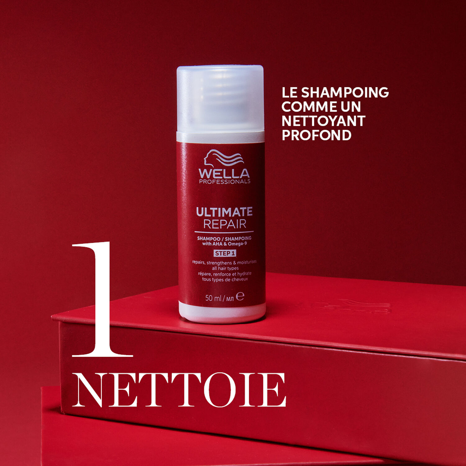 Wella Ultimate Repair Coffret Réparation Ultime pour cheveux abîmés - 3 Produits