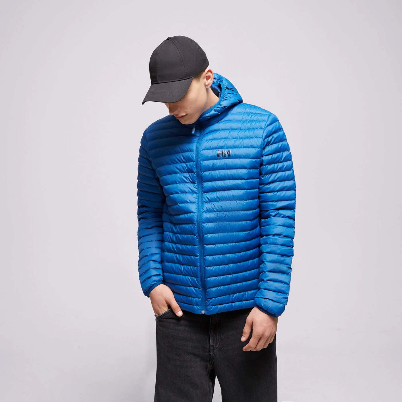 HELLY HANSEN JACKE PRZEJŚCIOWA SIRDAL HOODED INSULATOR Blau