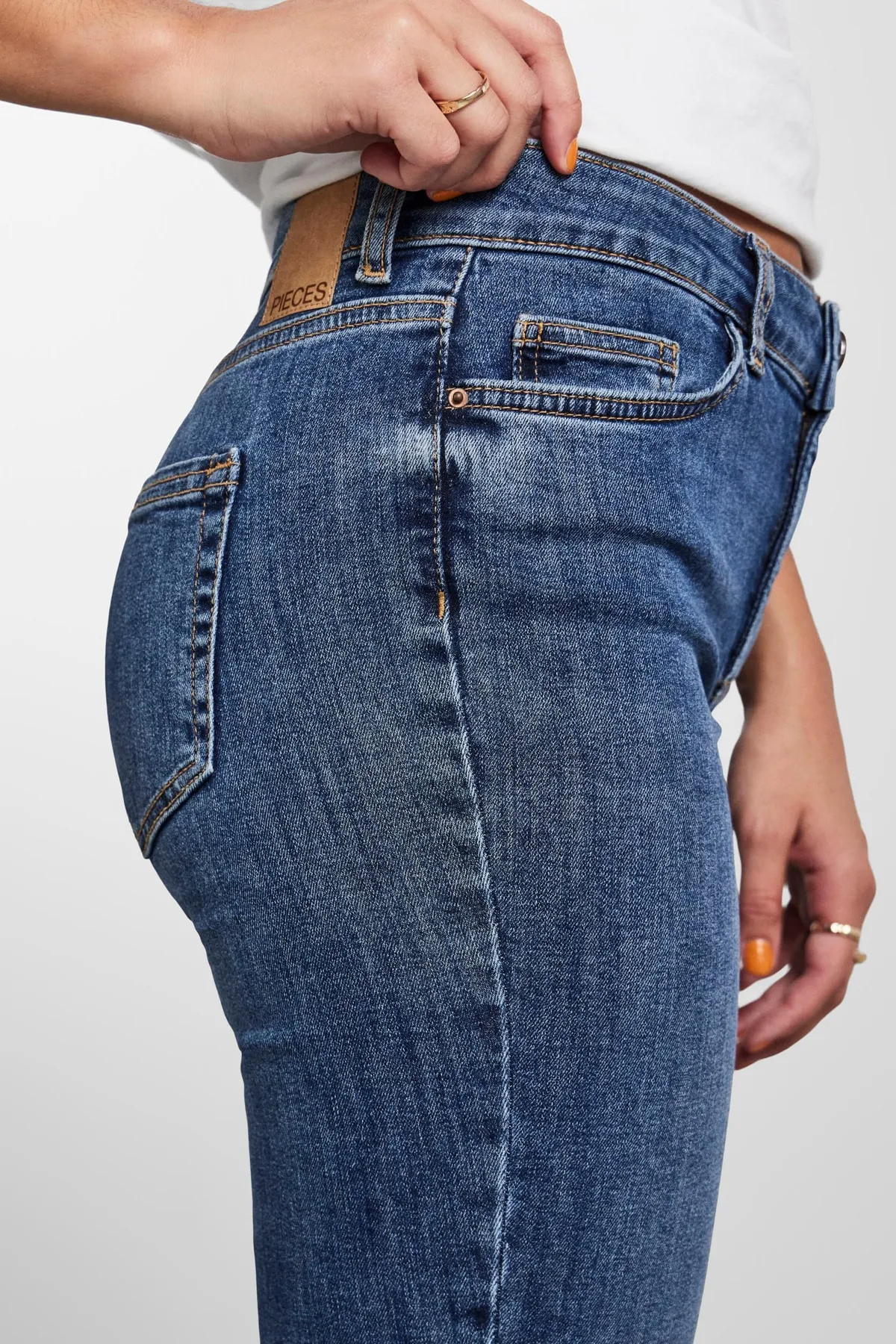PIECES  Jeans - Dunkelblau - Skinny