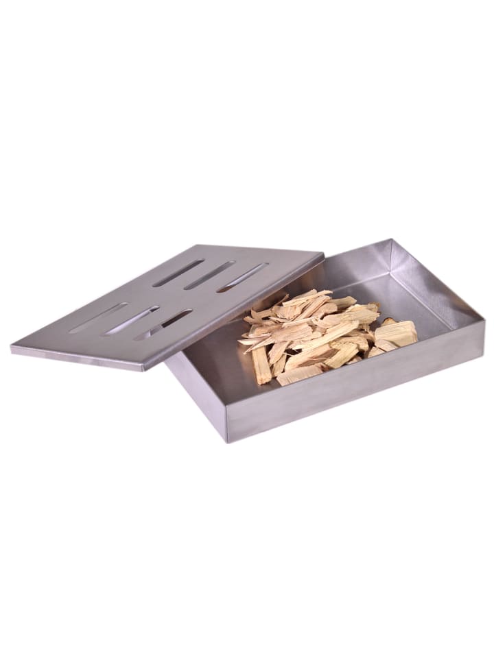 RADOLEO Räucherbox Edelstahl in silber günstig kaufen onesize