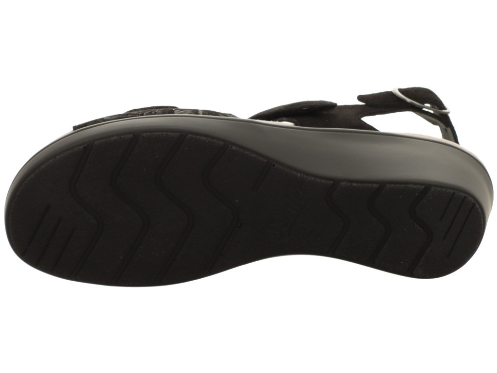 SEMLER Komfort Sandalen schwarz Ramona