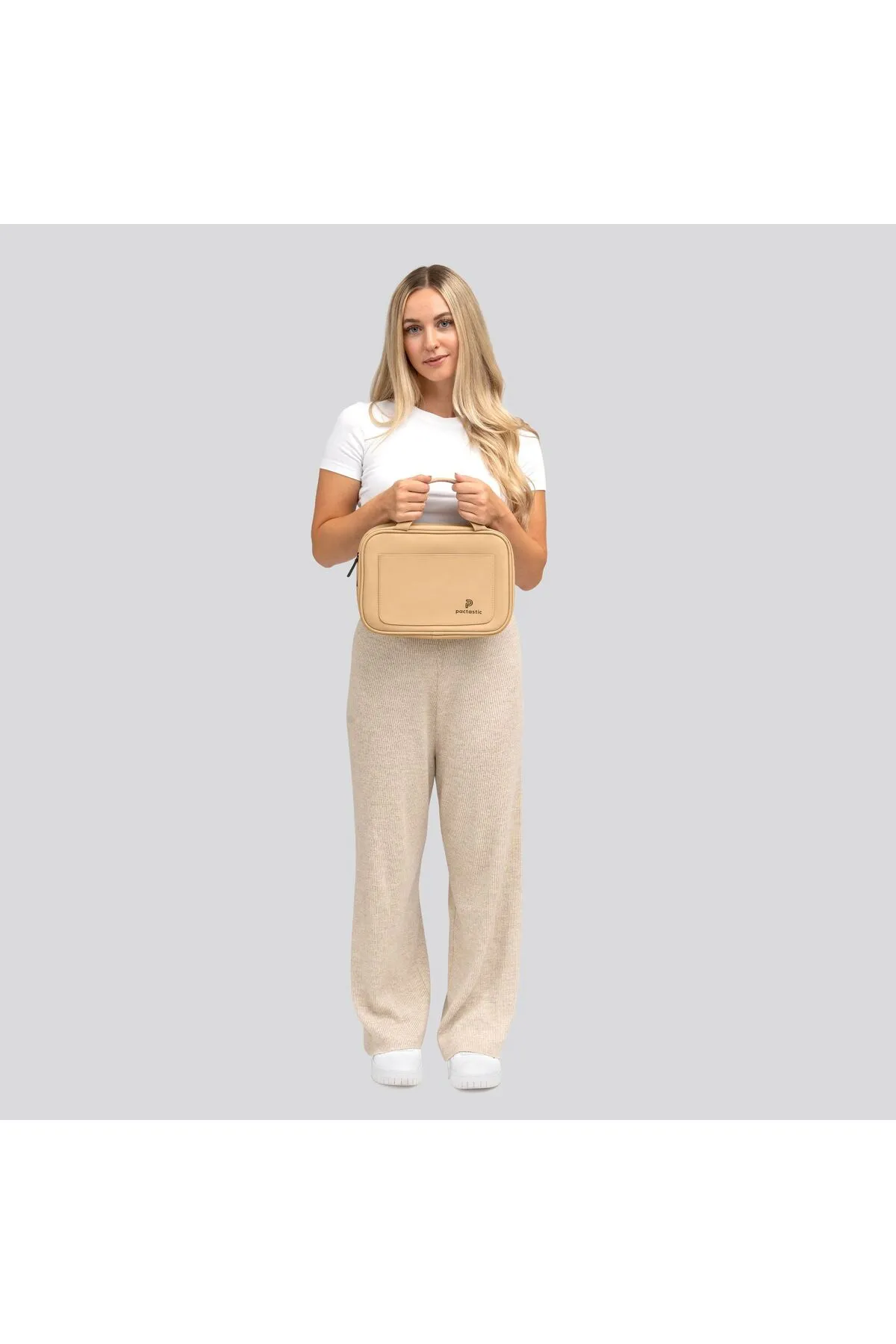 Pactastic  Kosmetiktasche - Beige